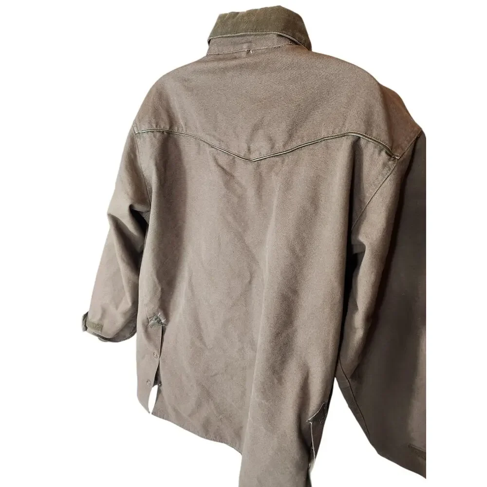 Canyon Guide Outfitters Mens Large Field Coat Jacket Corduroy Gorpcore Workwear